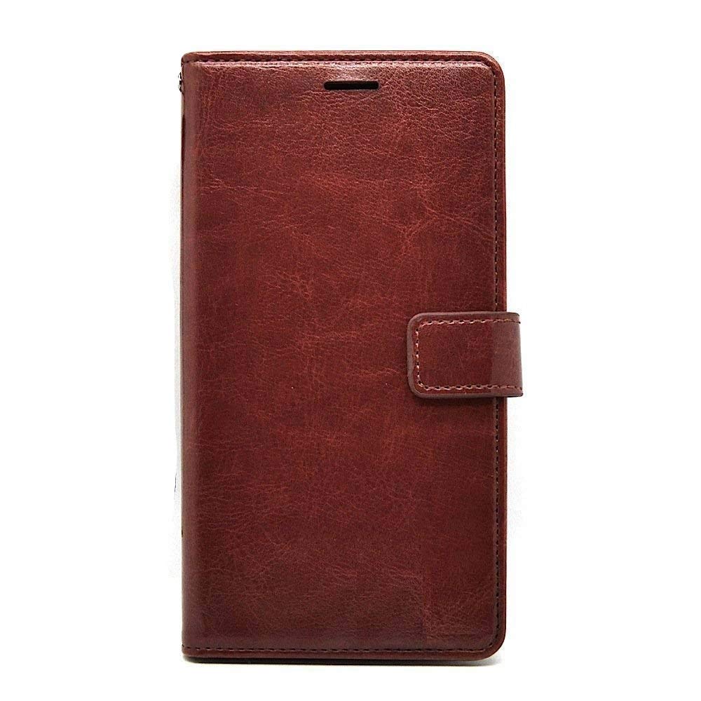 Mi Mix 2 mobile flip cover in brown by Pikkme – photo 5