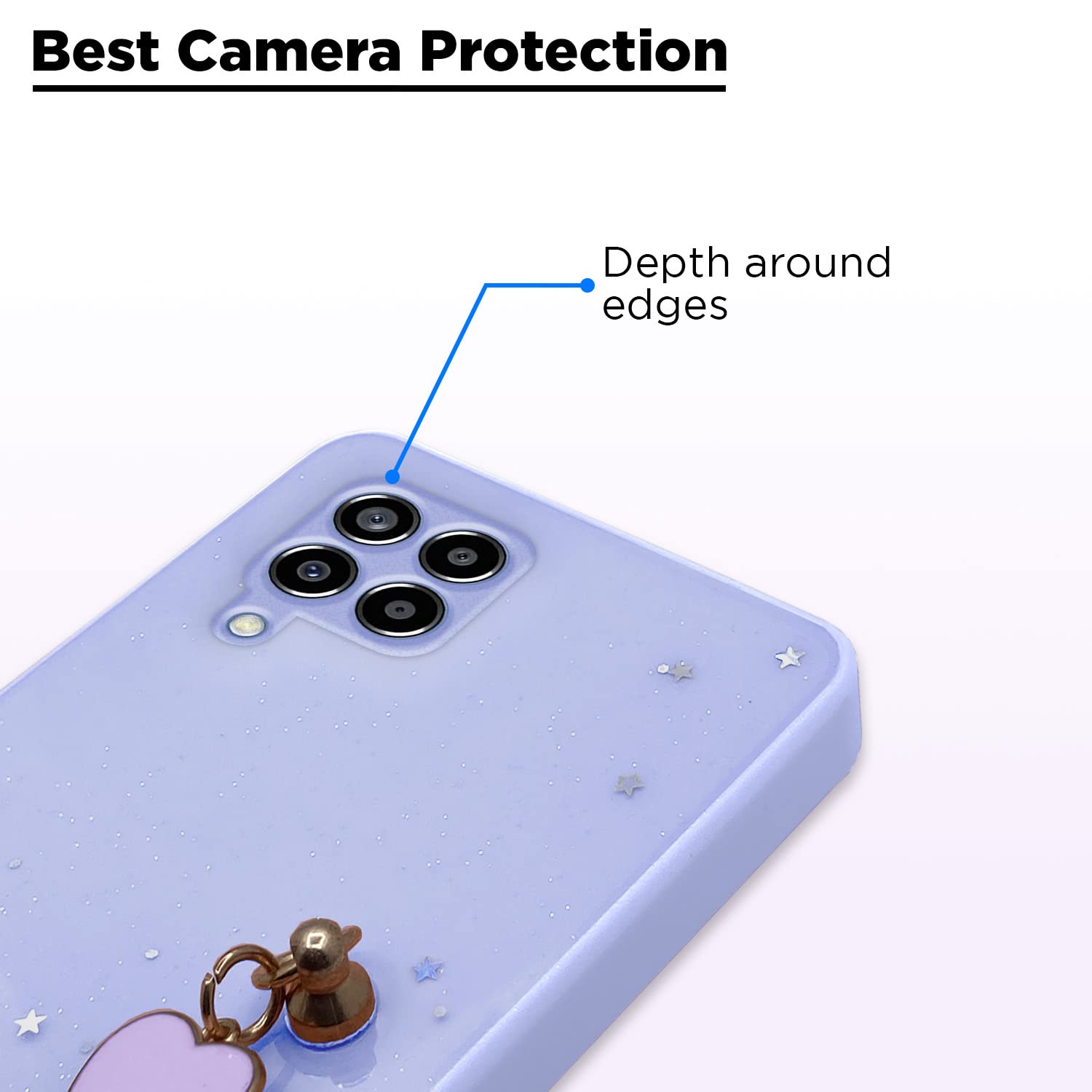 Pikkme purple mobile cover for Samsung M33 5G – photo 2