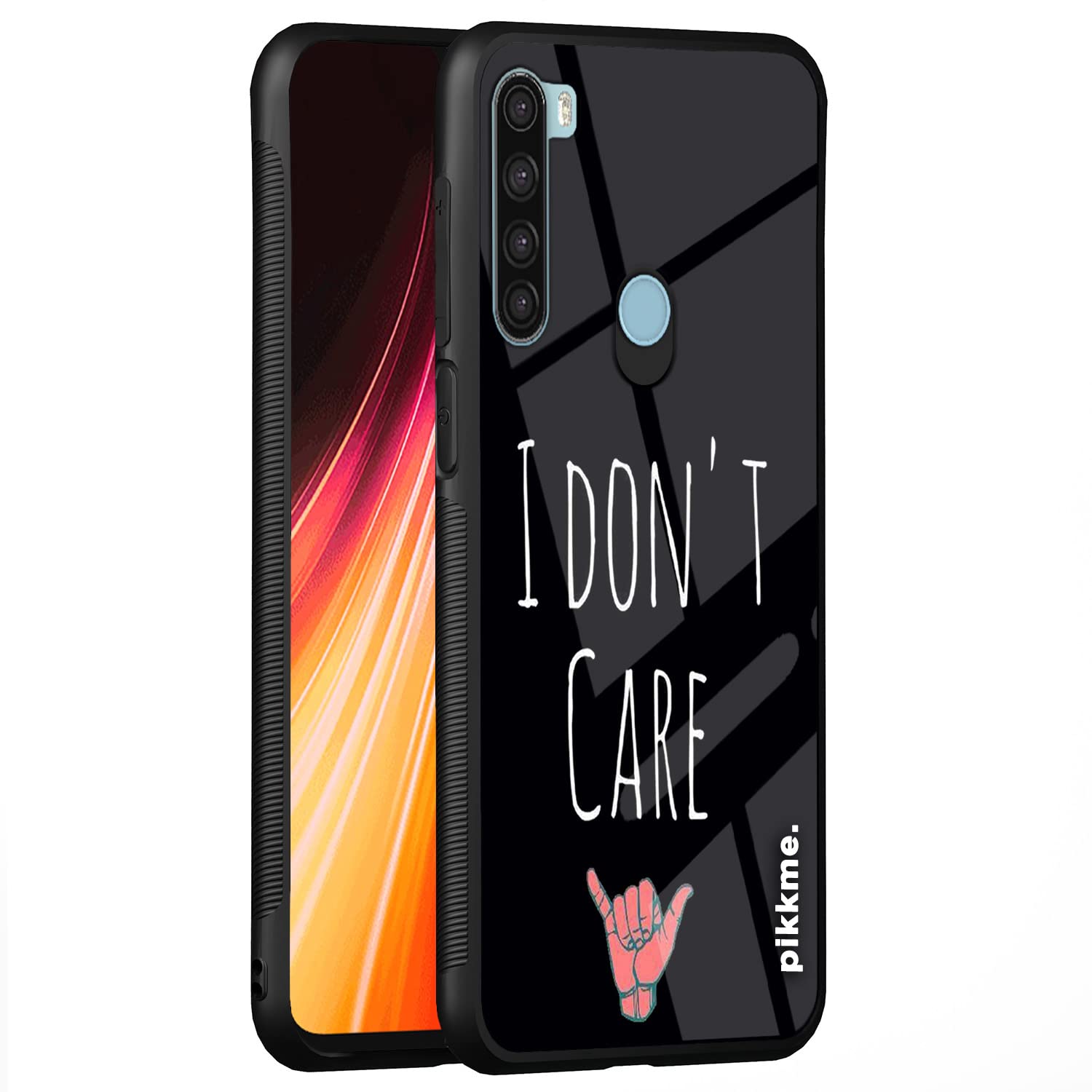 Pikkme Hybrid mobile back cover for Redmi Note 8