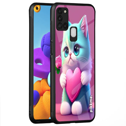 Pikkme Hybrid mobile cover for Samsung A21s