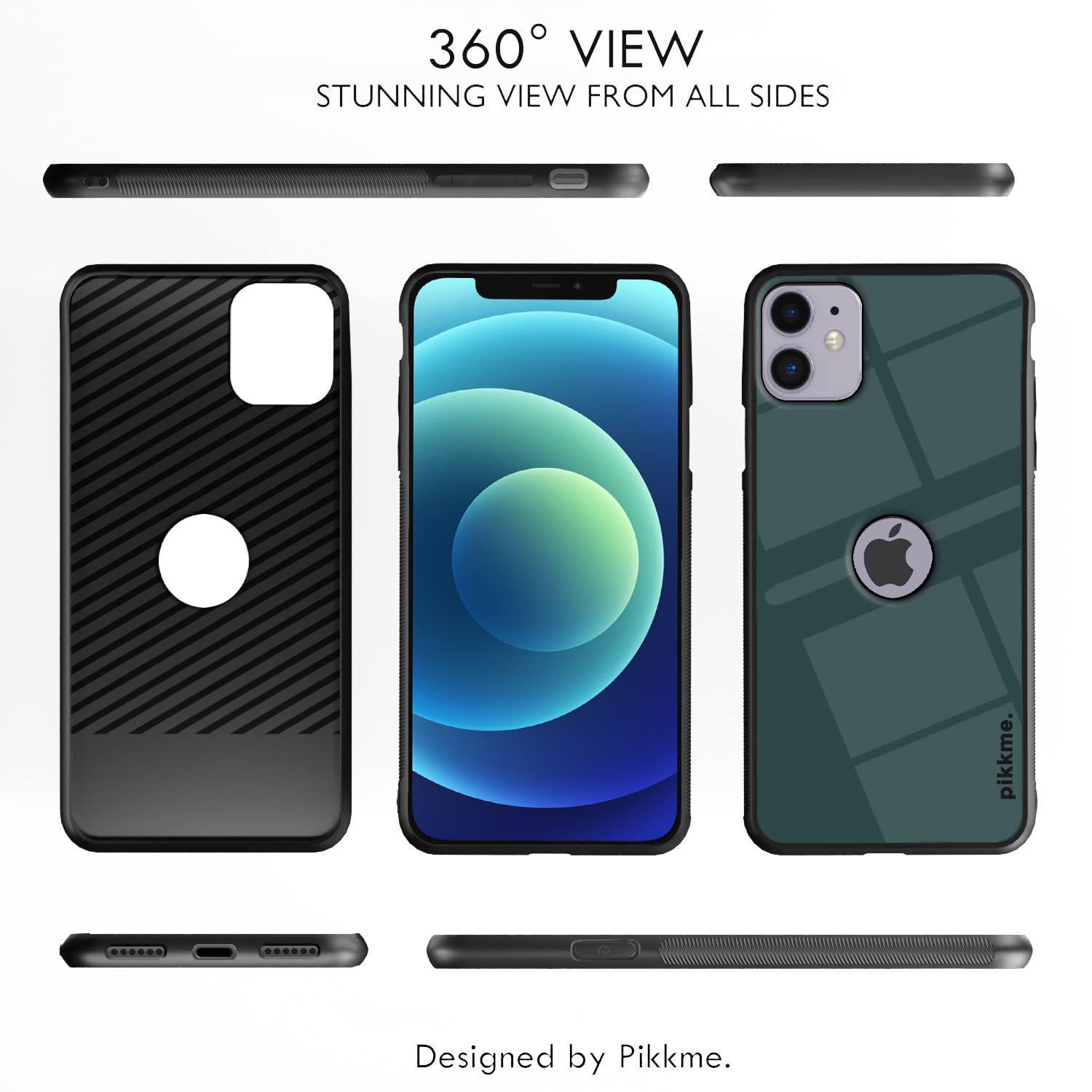 Pikkme Hybrid mobile back cover for iPhone 12 – photo 2