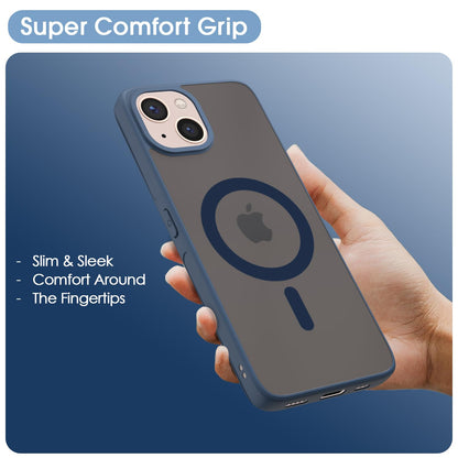 Blue MagSafe mobile back cover for iPhone 14 – Pikkme – photo 6