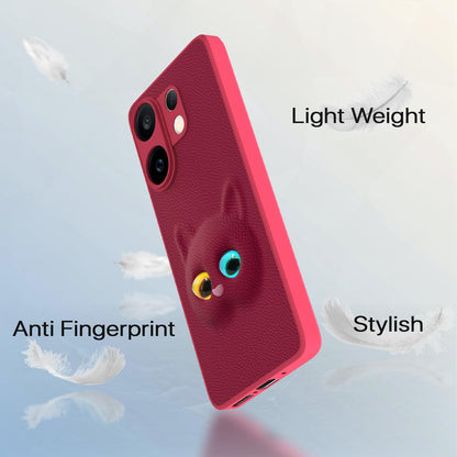 Vivo V60/T4 Pro 5G Cat back cover in pink by Pikkme – photo 6