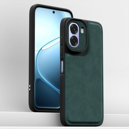 Green Leather mobile cover for Oppo K14x 5G/A6x/A6s 5G – Pikkme – photo 2