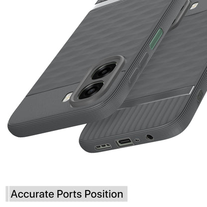 Pikkme Oppo A6X 5G Silicone grey phone cover – photo 4