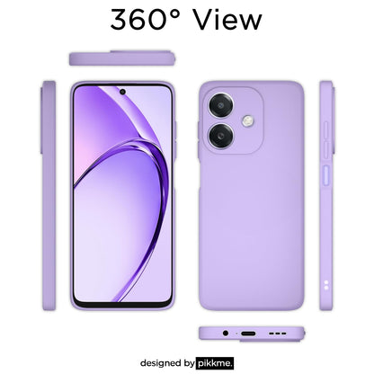 Oppo A3x 5G/A3x 4G/A3 5G Matte phone cover in purple by Pikkme – photo 4
