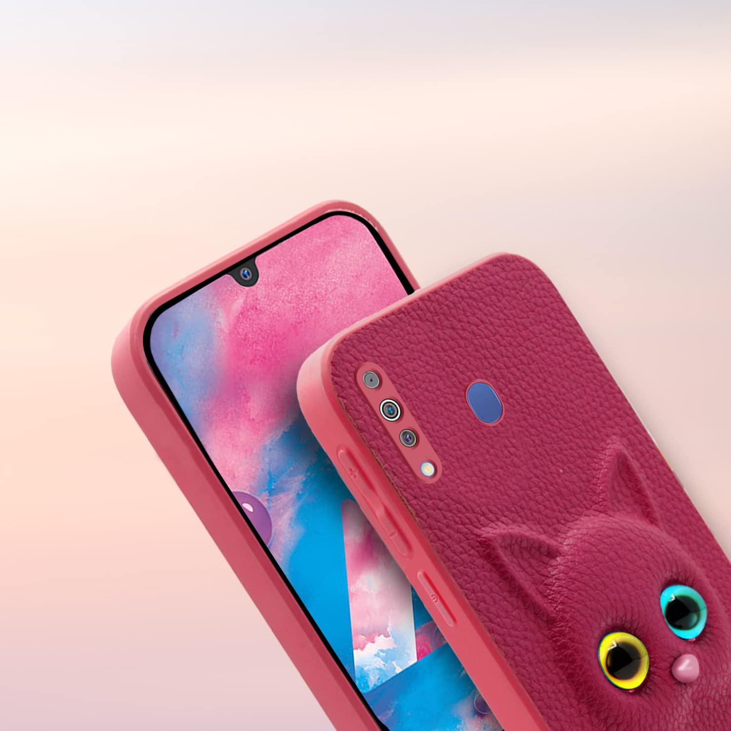 Pink Cat back cover for Samsung M30 – Pikkme – photo 6