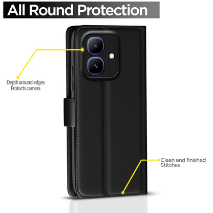 Pikkme black flip case for Infinix Smart 20 – photo 4