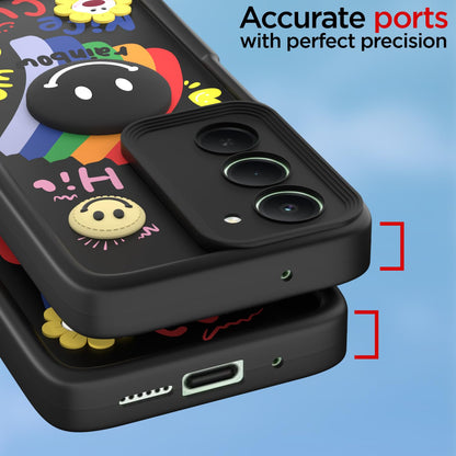 Pikkme Redmi 15 5G Soft Silicone black mobile cover – photo 4