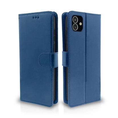 Pikkme Samsung Galaxy F14 5G Vintage Flip Cover | Blue