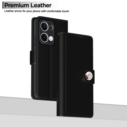 Pikkme black wallet flip cover for Oppo Reno 13 5G – photo 2