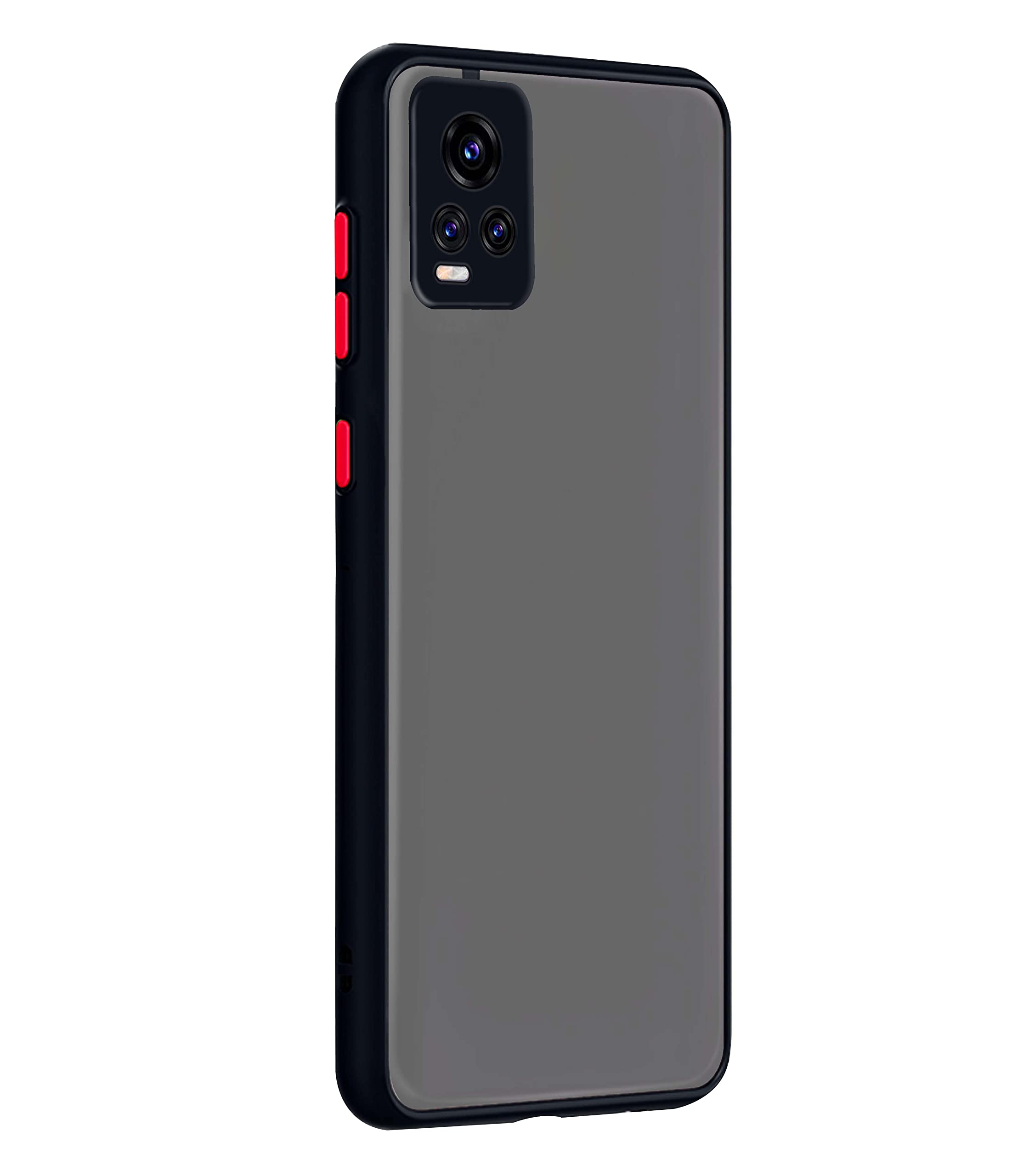 Vivo V20 Pro Hybrid mobile back cover in black by Pikkme – photo 6