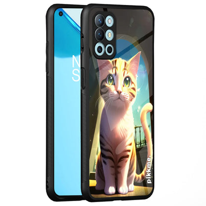 OnePlus 8T Cat mobile cover by Pikkme