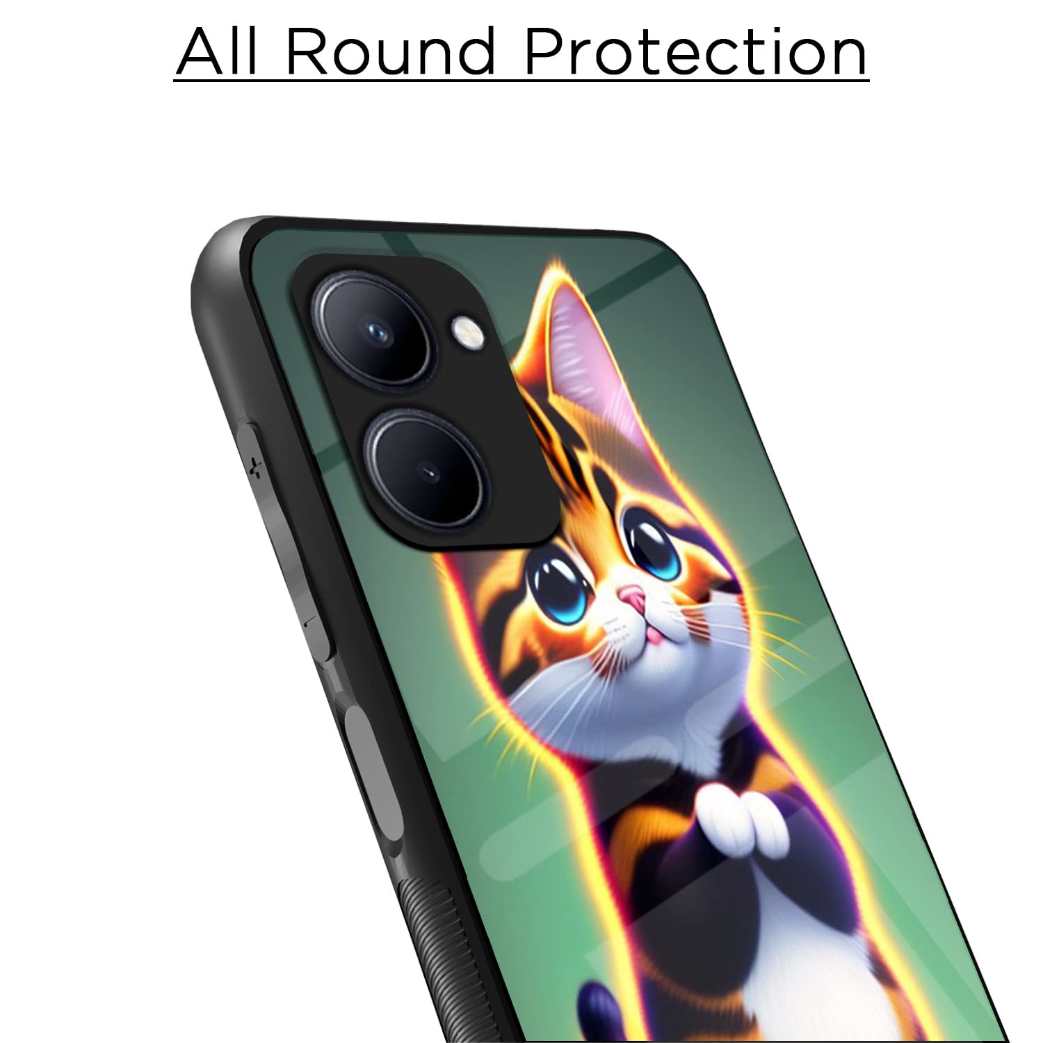 Realme C33 Cat back cover by Pikkme – photo 7