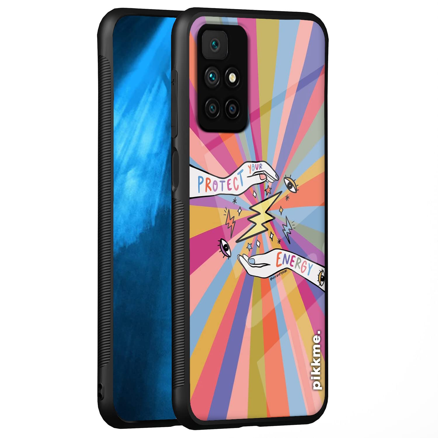 Pikkme Redmi 10 Prime Hybrid phone cover