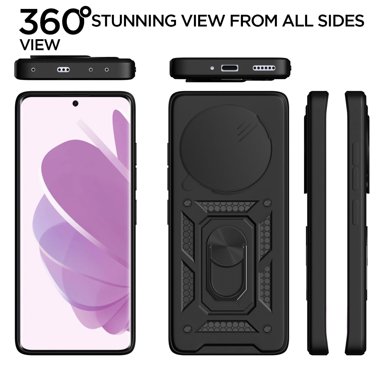 Pikkme black back cover for Redmi Note 14 Pro 5G – photo 5