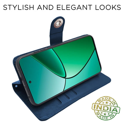 Blue flip cover for Realme 12 Plus/P1/Narzo 70/70 Pro 5G – Pikkme – photo 5