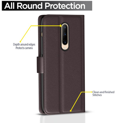 OnePlus 7 Pro flip case in coffee by Pikkme – photo 4