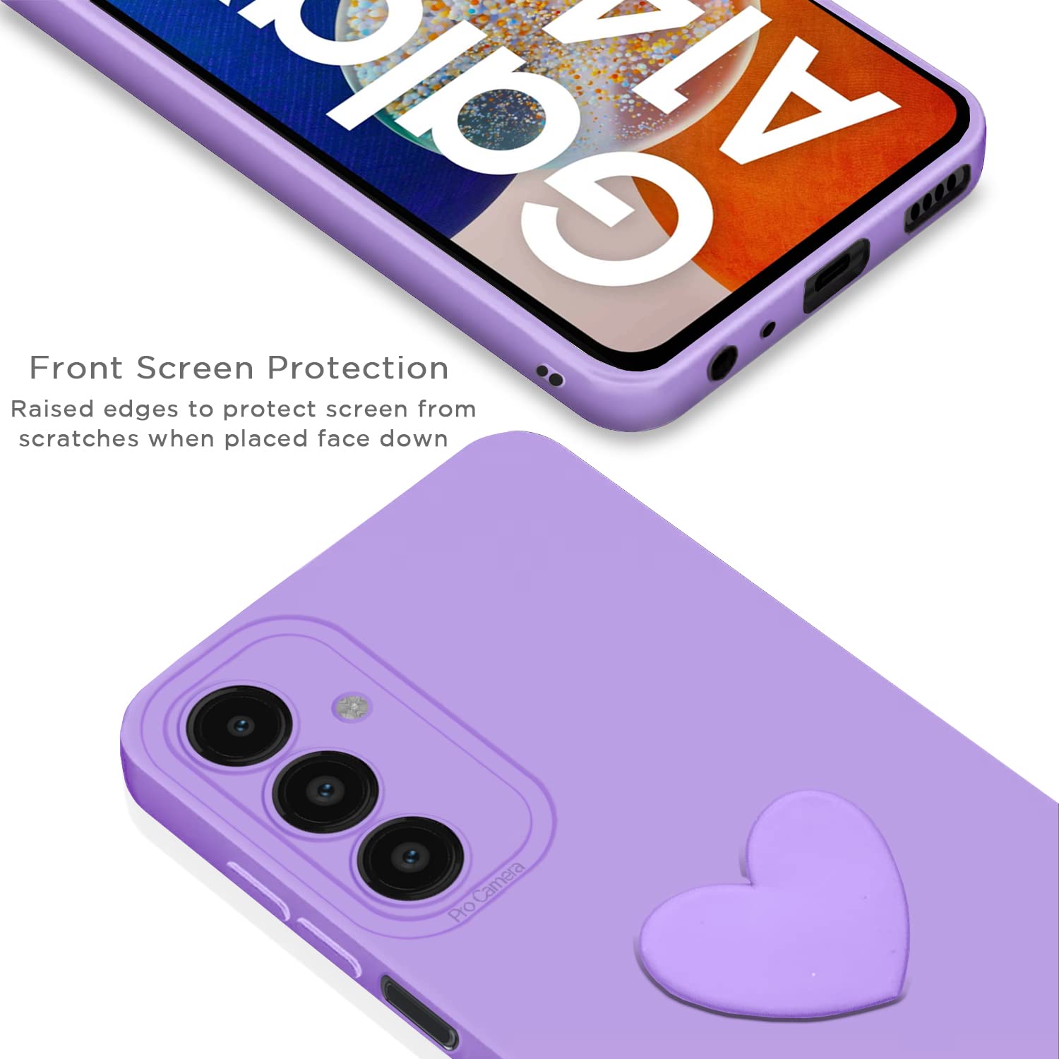Pikkme purple Chain mobile back cover for Samsung A14 5G – photo 3