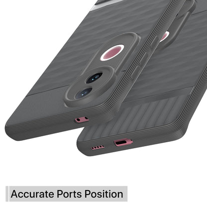 Pikkme grey Silicone mobile back cover for iQOO Z10R 5G/Vivo V50 5G/V50e 5G/Vivo T4R – photo 4