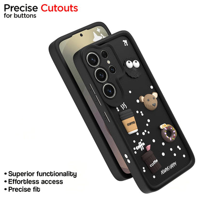 Pikkme black mobile back cover for Samsung S25 Ultra 5G/3D – photo 6