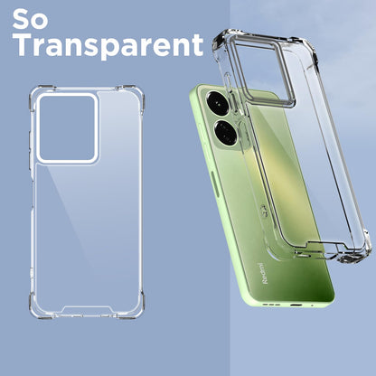 Transparent mobile cover for Redmi 13C 4G Plus 5G – Pikkme – photo 2