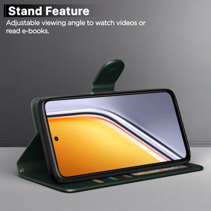 Pikkme Realme Narzo 80x/P3x/14X 5G Wallet green flip case – photo 3