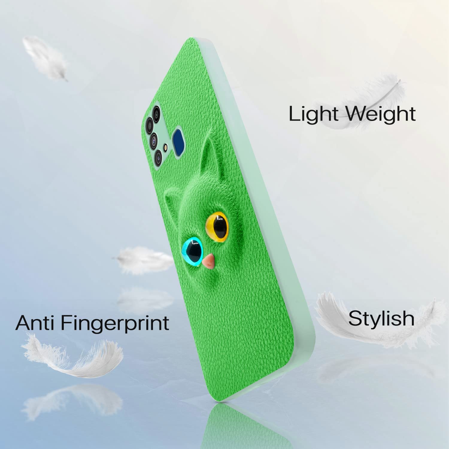 Green Cat mobile back cover for Samsung M31/M31 Prime/F41 – Pikkme – photo 5