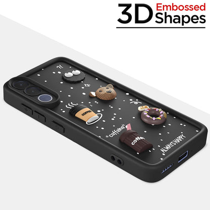Black Silicone mobile cover for Vivo V70 FE 5G/3D – Pikkme – photo 3