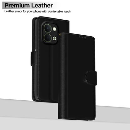 Black Wallet mobile flip cover for Vivo T5x/Y51 Pro/iQOO Z11x 5G – Pikkme – photo 2