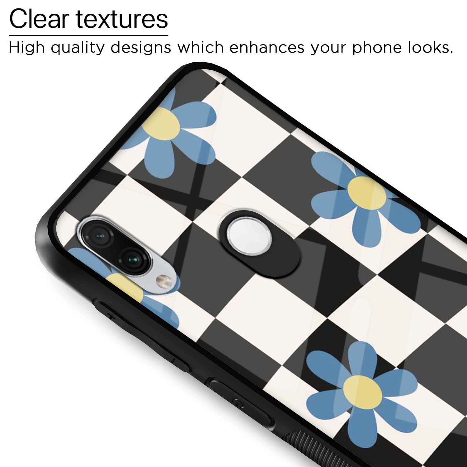 Redmi Note 7/Note 7 Pro/Note 7s Flower mobile back cover by Pikkme – photo 4