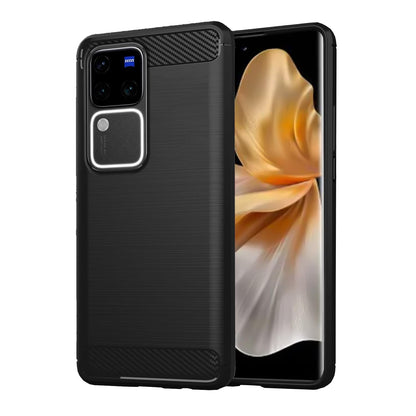 Vivo V30 Pro 5G mobile back cover in black by Pikkme