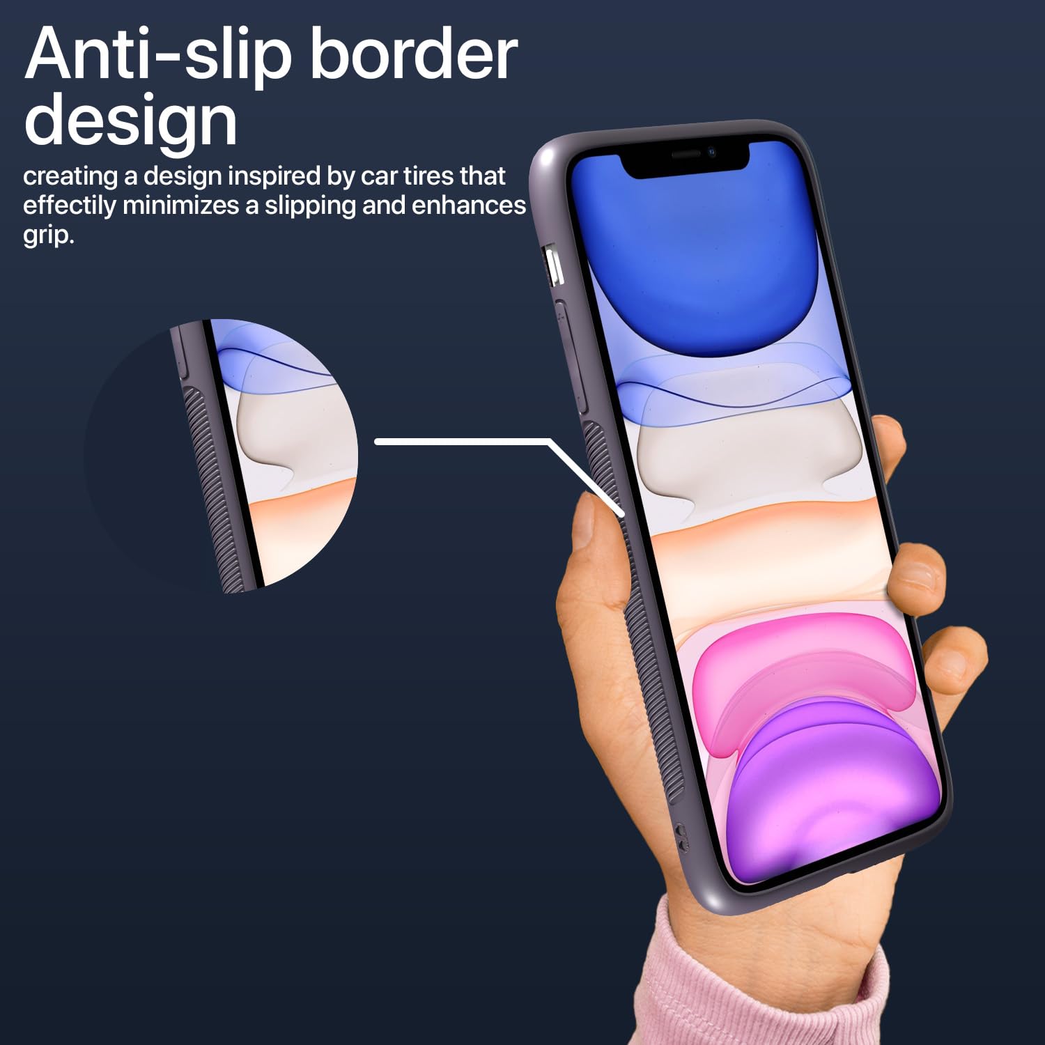 Pikkme purple mobile cover for iPhone 11 – photo 6