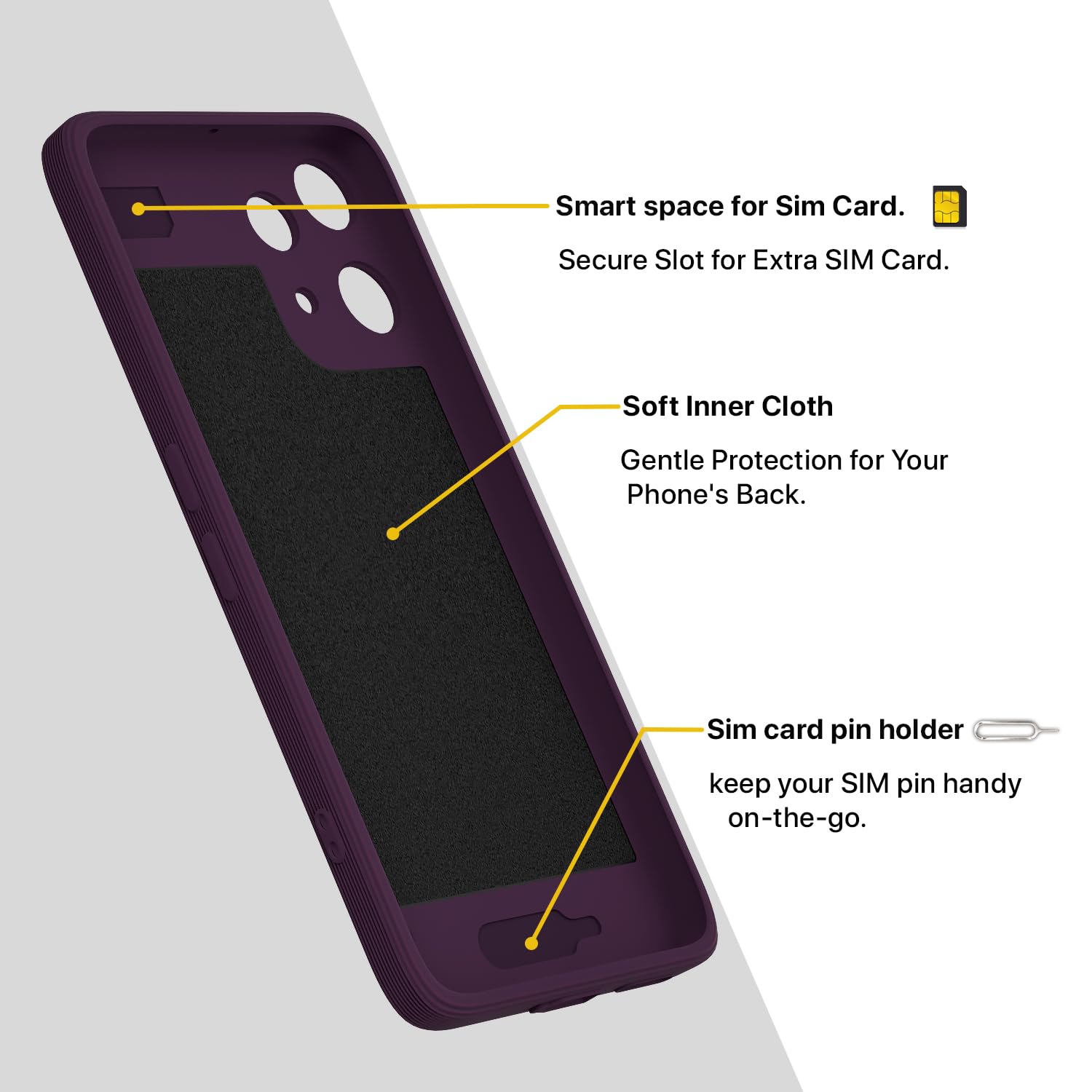 Nothing Phone 3a Lite 5G MagSafe mobile back cover in purple by Pikkme – photo 6
