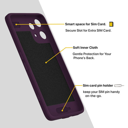 Nothing Phone 3a Lite 5G MagSafe mobile back cover in purple by Pikkme – photo 6