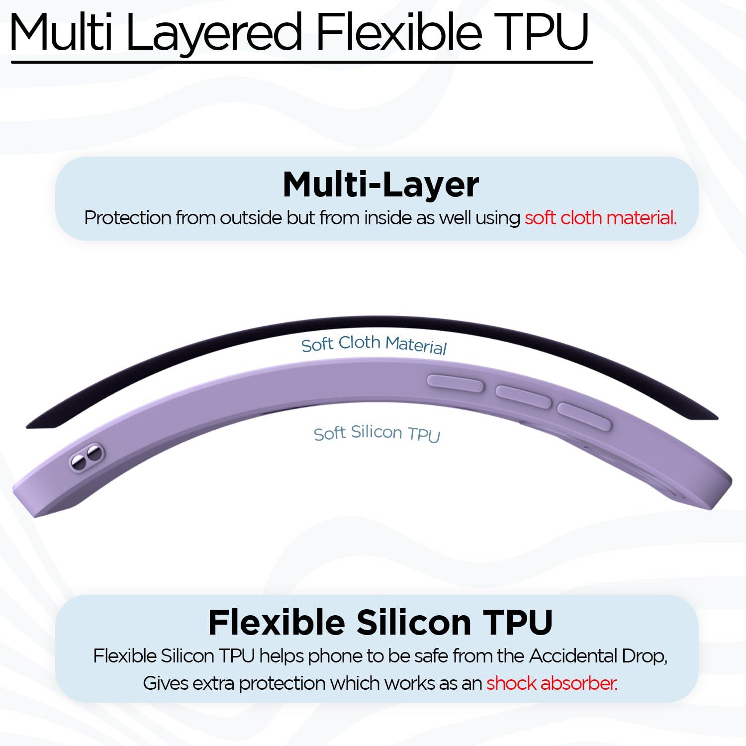 Pikkme purple back cover for Redmi 10/10 Power – photo 3
