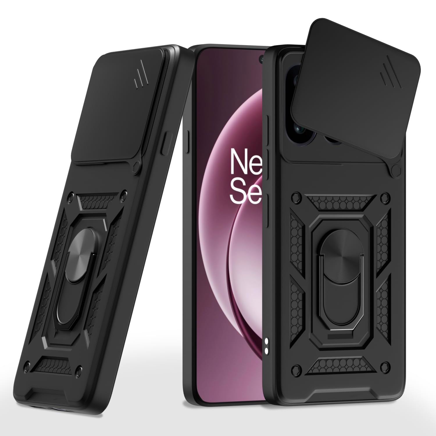 OnePlus 15 5G/360 phone cover in black by Pikkme