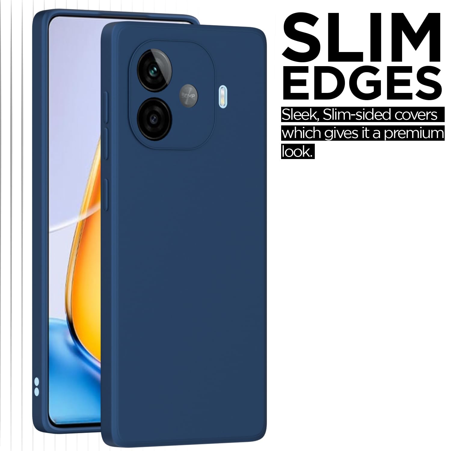 Pikkme iQOO Z9x Turbo/Vivo Y200 GT 5G blue back cover – photo 7
