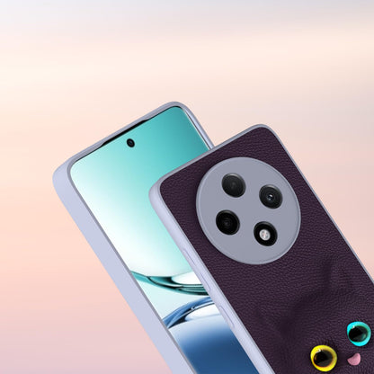 Pikkme Oppo F27 Pro Plus 5G Kitty Back Cover (Purple)