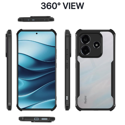 Pikkme Redmi Note 14 5G Clear black mobile cover – photo 3