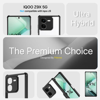 Black Clear mobile cover for iQOO Z9x 5G – Pikkme – photo 3