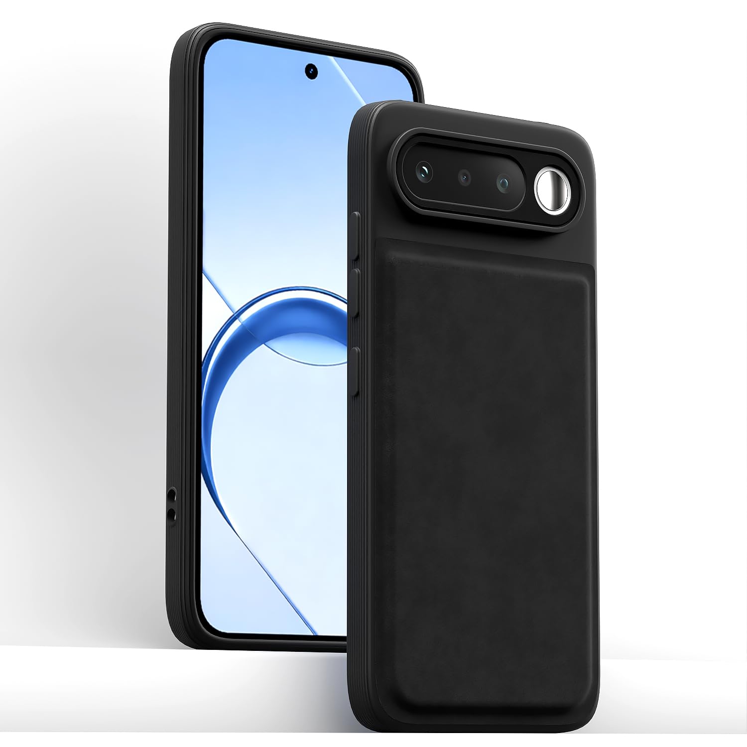 Pikkme black Leather mobile cover for Realme 16 5G – photo 2