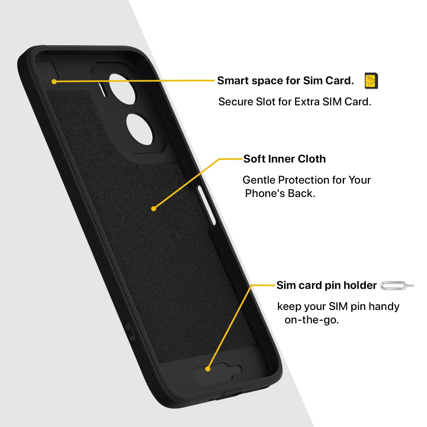 Pikkme Moto G06 Power MagSafe black mobile back cover – photo 6