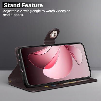 Pikkme Oppo Reno 13 Pro 5G coffee wallet flip cover – photo 3