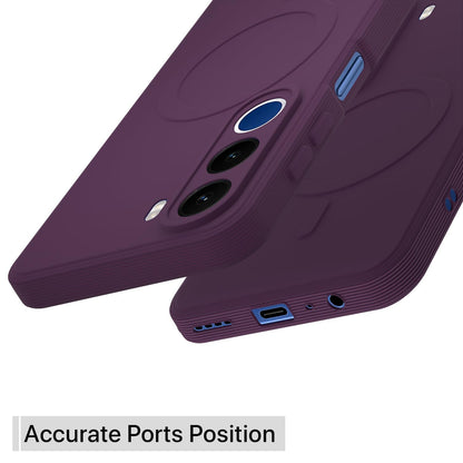 Realme C100x MagSafe mobile back cover in purple by Pikkme – photo 4