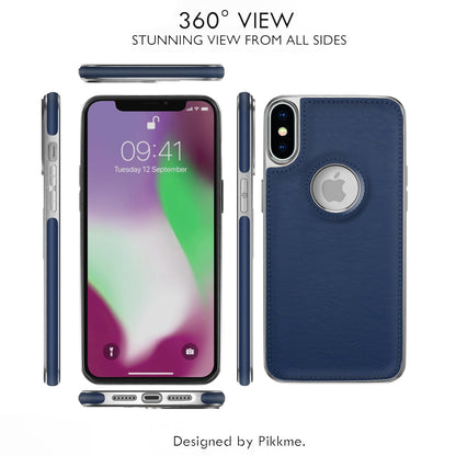 Pikkme iPhone XS Max chrome blue mobile cover – photo 4