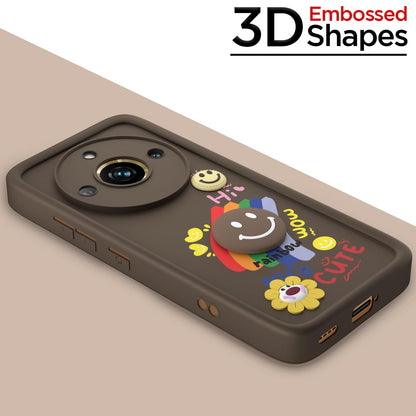 Pikkme Realme 11 Pro/Pro Plus 5G brown back cover – photo 3