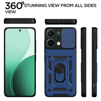 Oppo Reno 14 5G mobile back cover in blue by Pikkme – photo 5