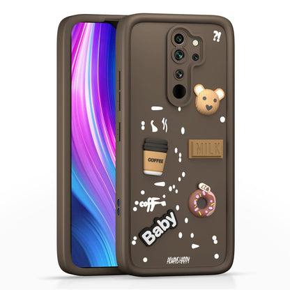 Pikkme brown phone cover for Redmi Note 8 Pro