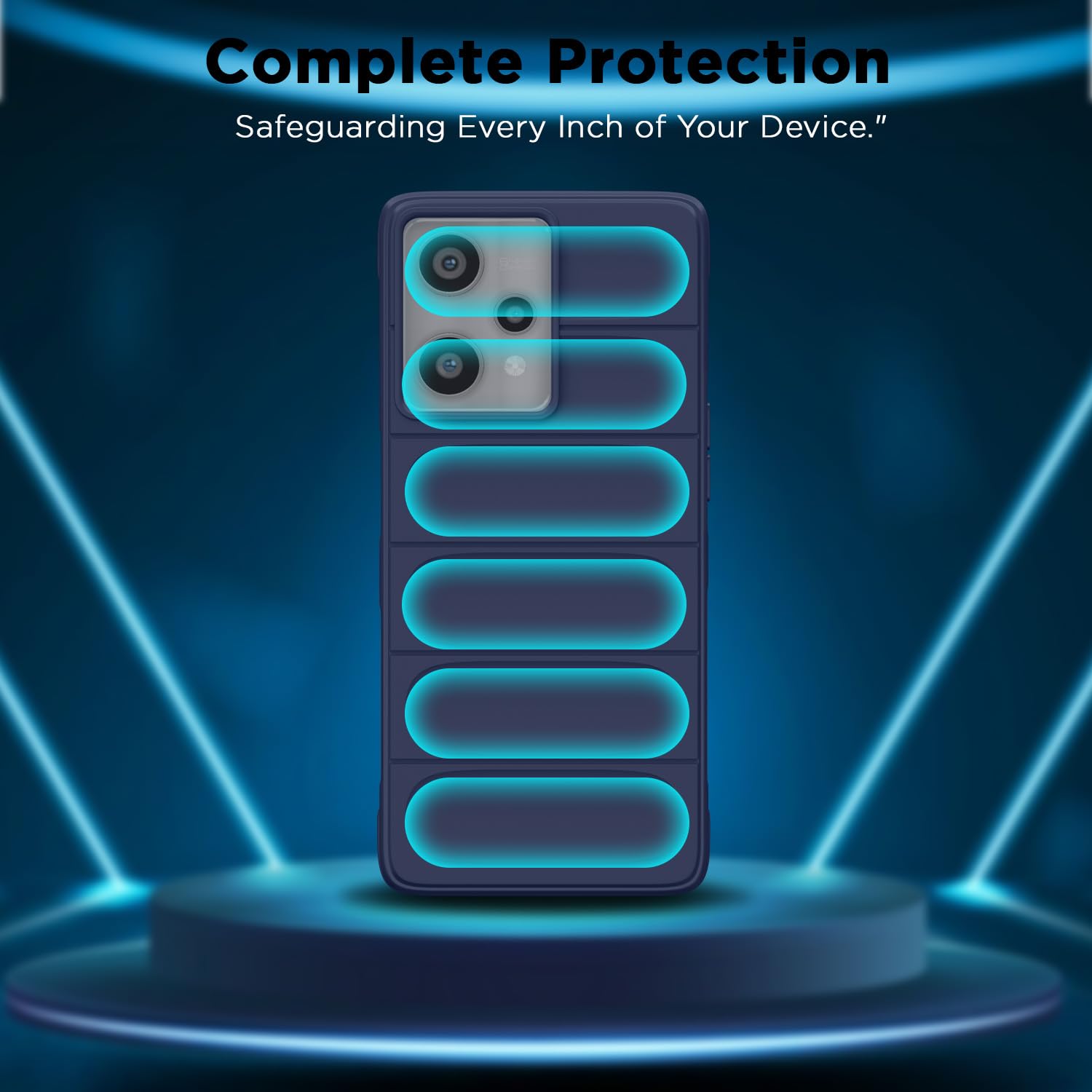 Blue mobile cover for Realme 9 Pro 5G – Pikkme – photo 2